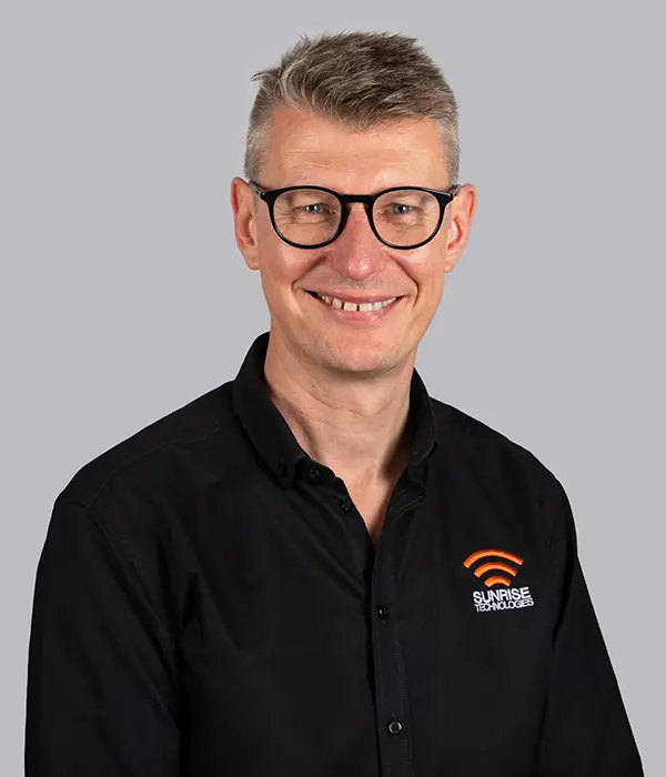 Simon, Founder of Sunrise Technologies – UK MSP delivering managed IT support, cybersecurity, and cloud solutions.