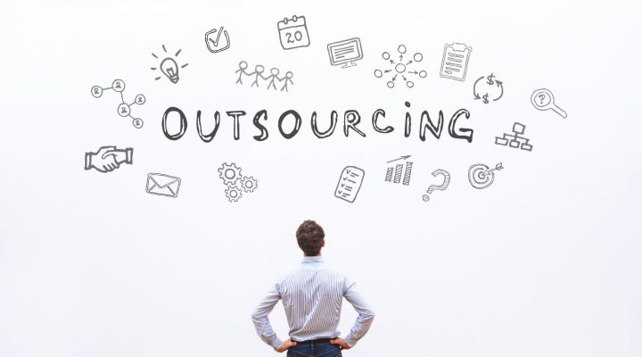 outsourcing concept