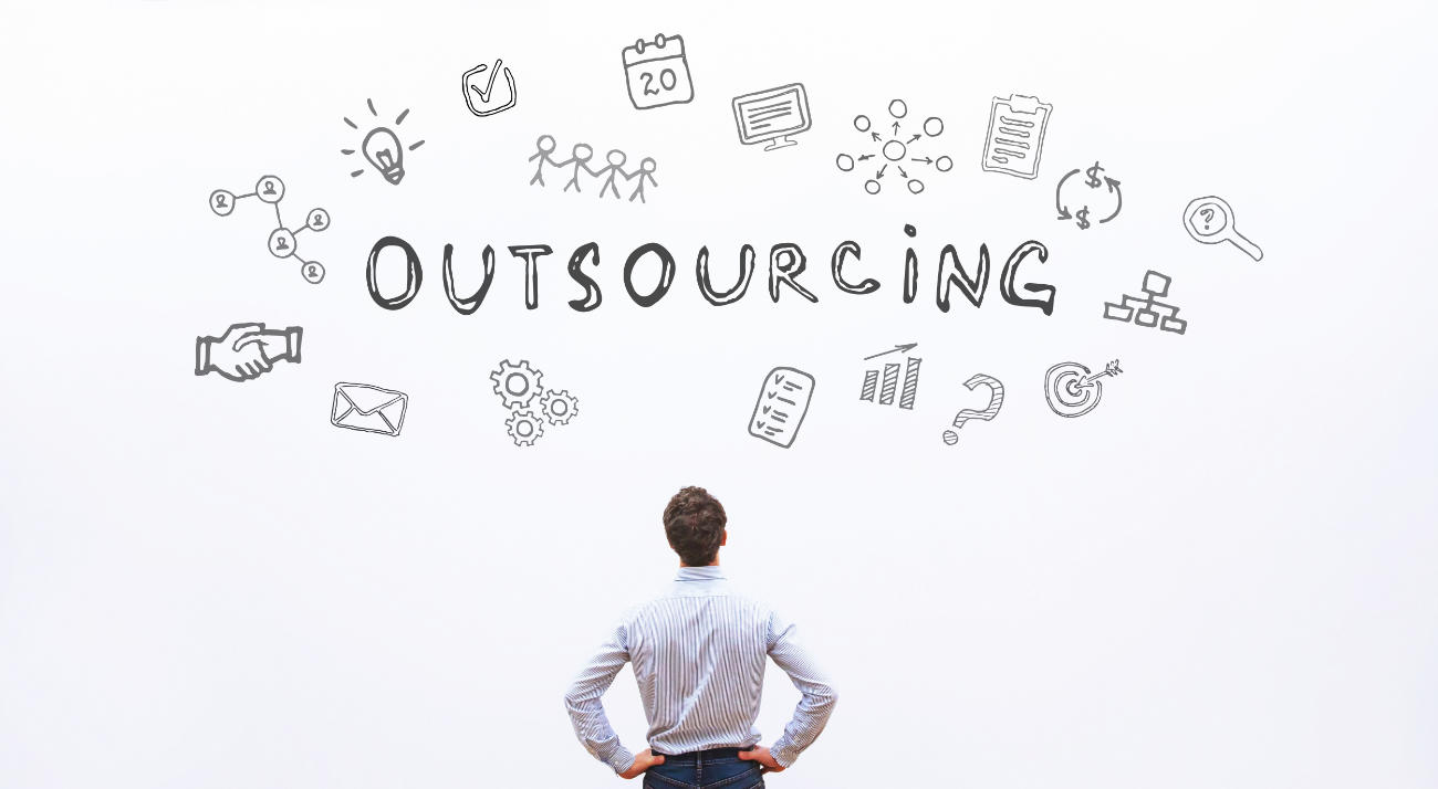 outsourcing concept